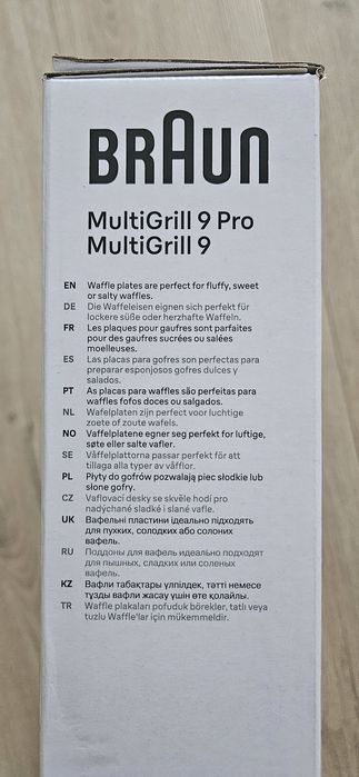 Braun multigrill 9 - płyty do gofrów