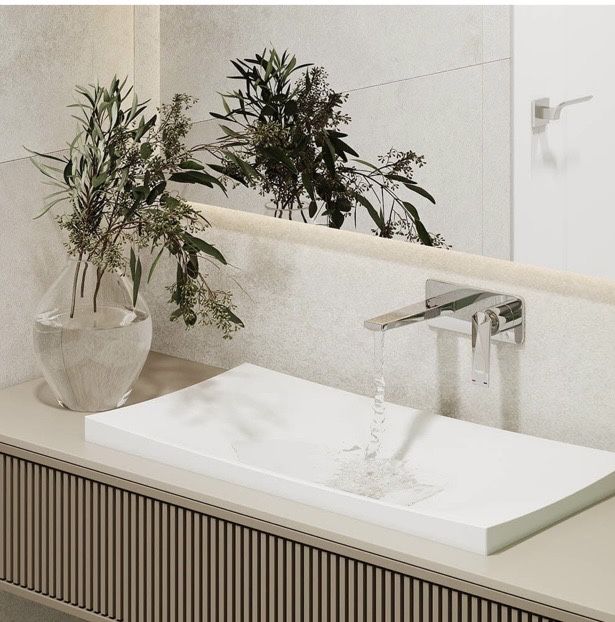 Umywalka konglomerat massi otse 50x30 +korek nowa