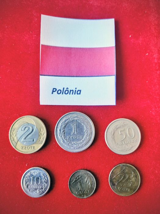 Moedas da Polónia (6 uni)