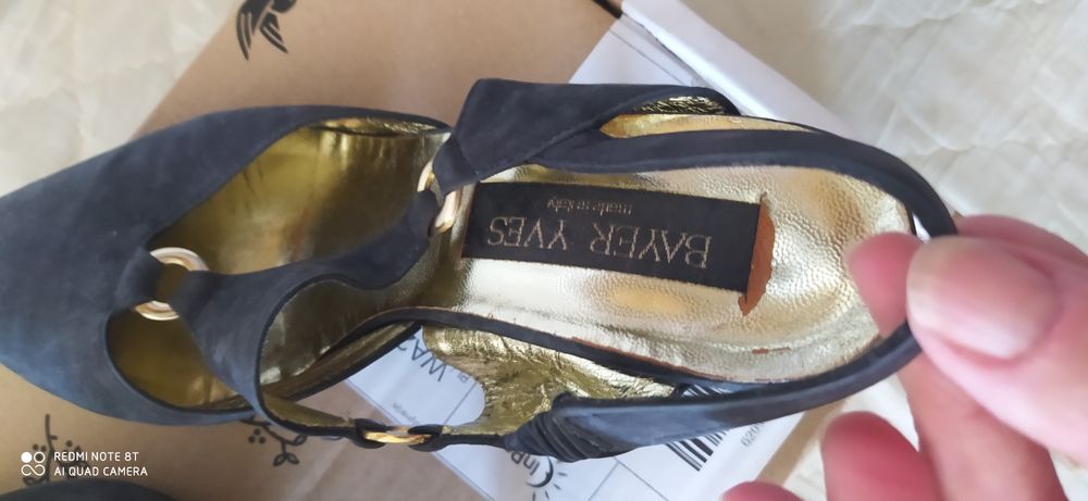 Buty z odkrytą piętą 37 8 zł wyprzedaż