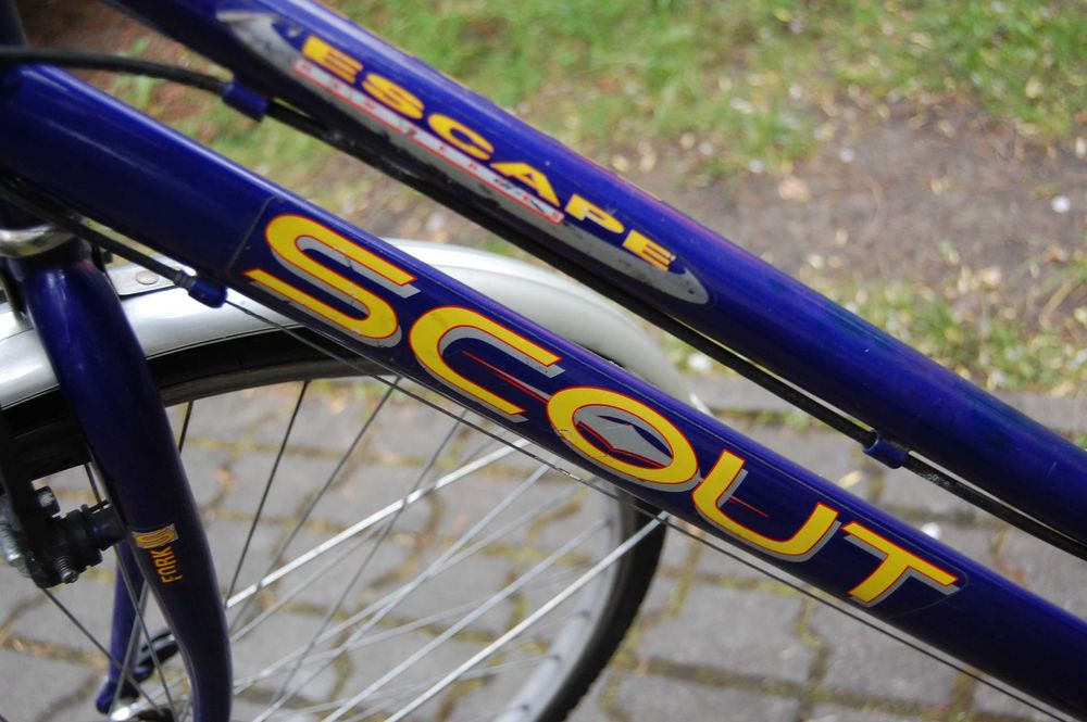 rower SCOUT, 28", rama 46 cm, biegi 7+3