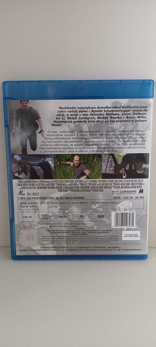 Niezniszczalni Blu-ray Nowa bez folii