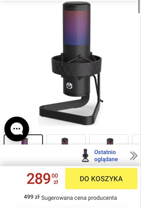 Mikrofon SPC Gear AXIS SPG148 Streaming usb