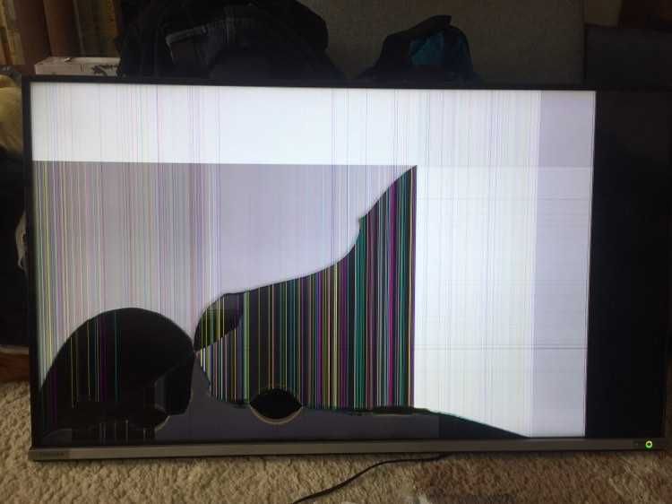 tv Toshiba 43UA4B6DG nowy uszkodzony cena 400 zł.