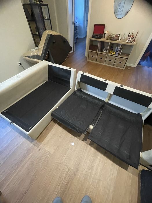 Sofa Chaise Long com Arrumação