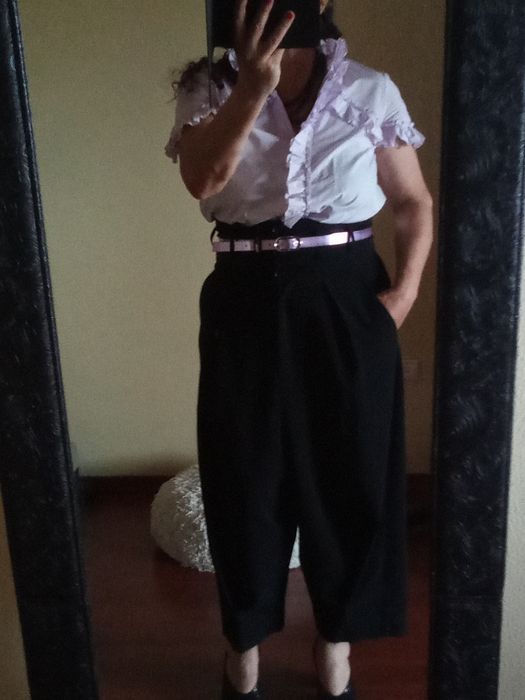 Camisa lilás Sandro Paris L