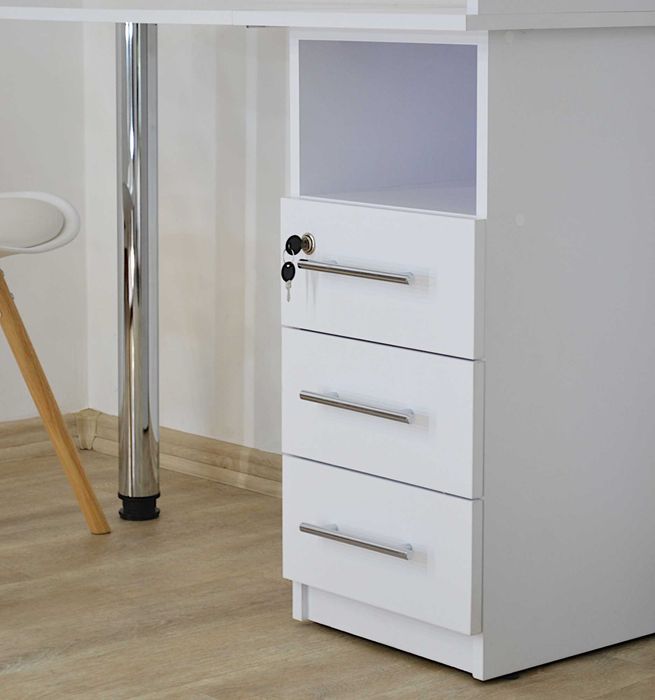 Стол маникюрный раскладной с ящиками рабочее место мастера маникюра