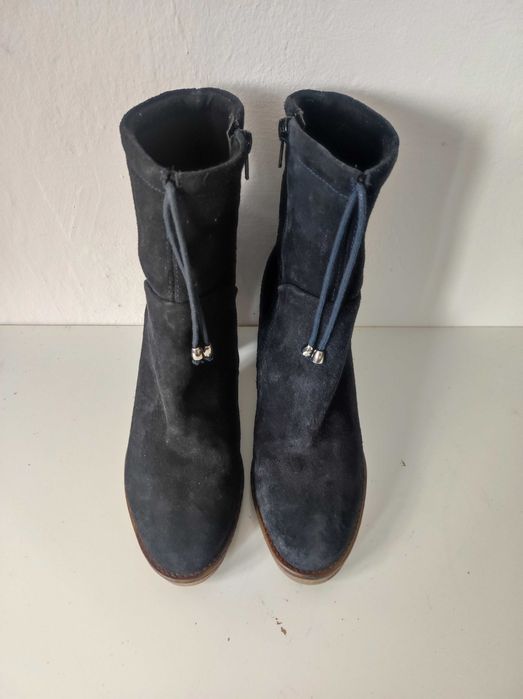 - Lasocki - Zamszowe botki r. 38