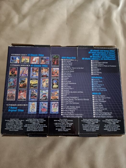 Mega drive mini 2 + comando extra64170838021379121