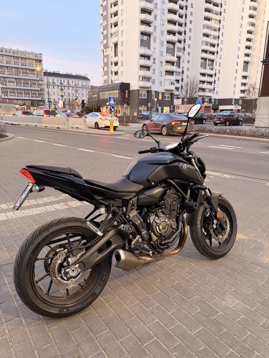 Yamaha mt-07 czarny mat A2!