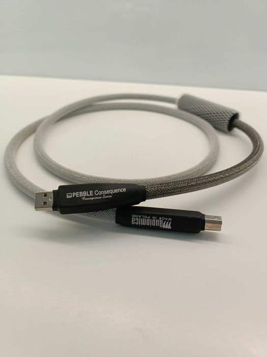 Kabel cyfrowy USB A/B - Pebble Consequence (Audiomica Laboratory) 1.5m