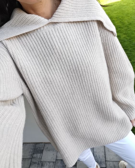 By Malene Birger Ciepły Wełniany Sweter Damski xxs/xs wool