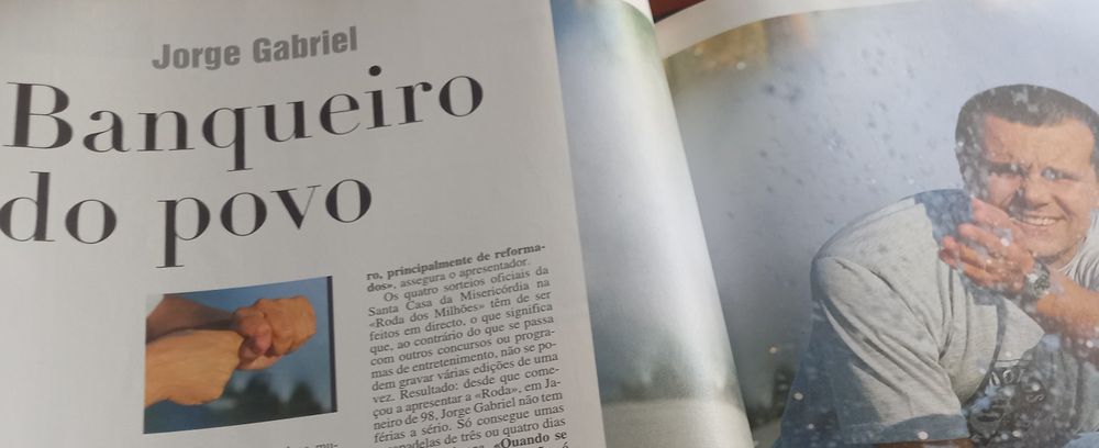 Fátima Lopes 1999 estrela na capa da Revista