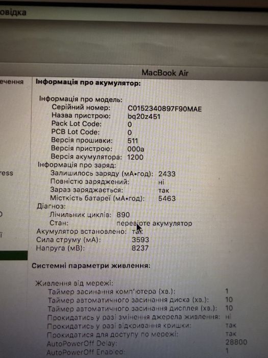 MacBook Air 13” 2015 року