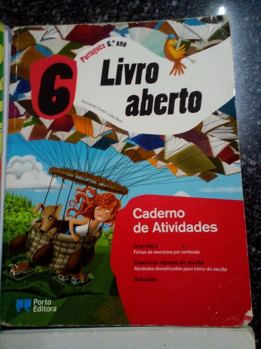 Livros escolares 6* ano