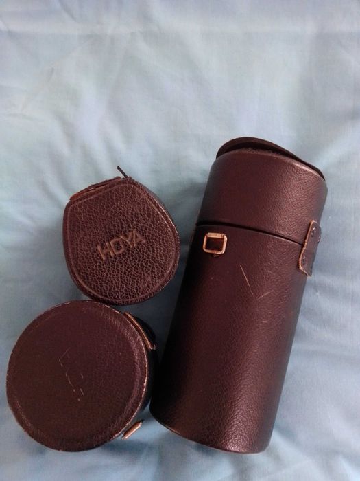 Conjunto lentes analógicas Hoya + caixas transporte