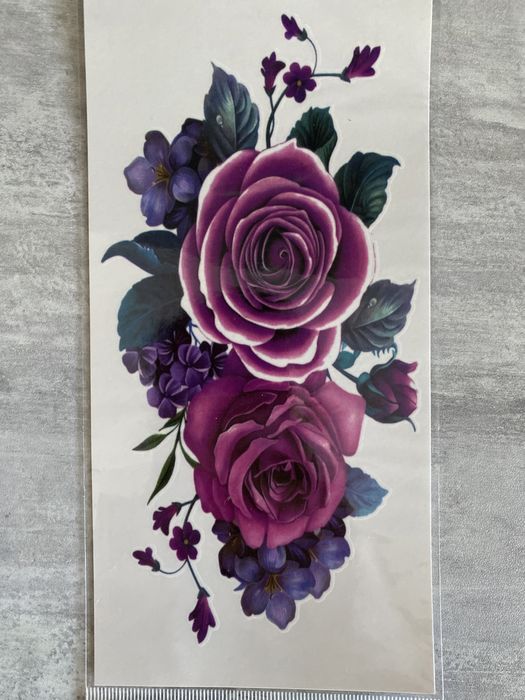 Флеш тату, тимчасові татуювання