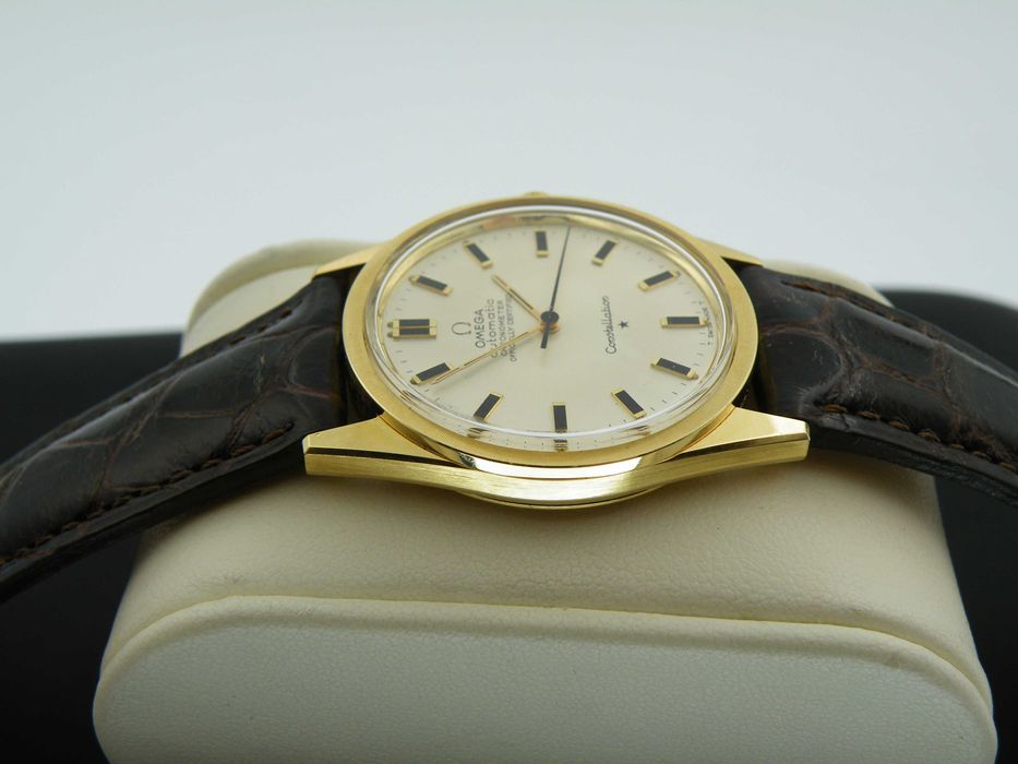 Omega Constellation Gold 18k/750 NOS z Dokumentami i Pudełkami