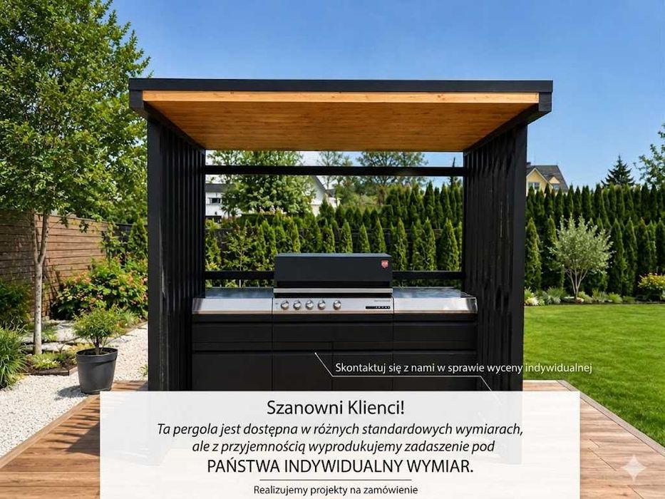 Zadaszenie Grilla na WYMIAR | Producent Gardenplanet
