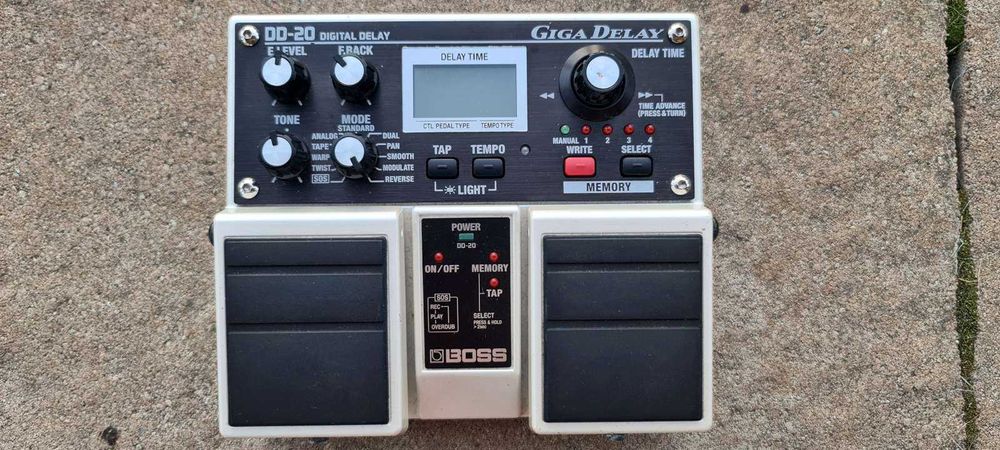 ギター BOSS DD-20 Giga Delay Boss DD-20 Giga Delay Digital Delay Pedal - Vibe Music