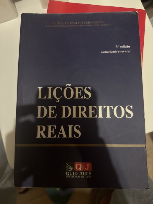 Licoes de direiros reais - luis carvalho fernandes