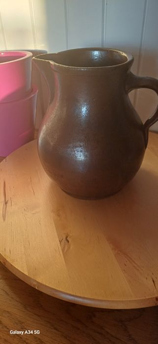 Kamionka PRL wys ok 20cm  śliczny niespotykany wzór ,dobrze zachowany