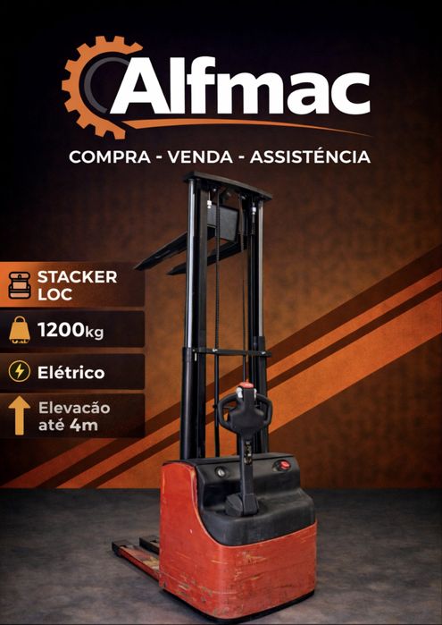 Stacker/porta paletes eletrico! 4m elevação!