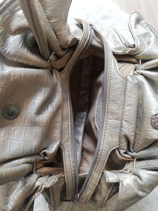 Torebka w kolorze oliwkowym Valentina vintage retro prl