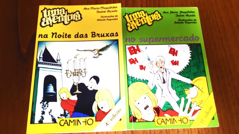 BAIXA DE PREÇO 8€   2 Livros Uma aventura