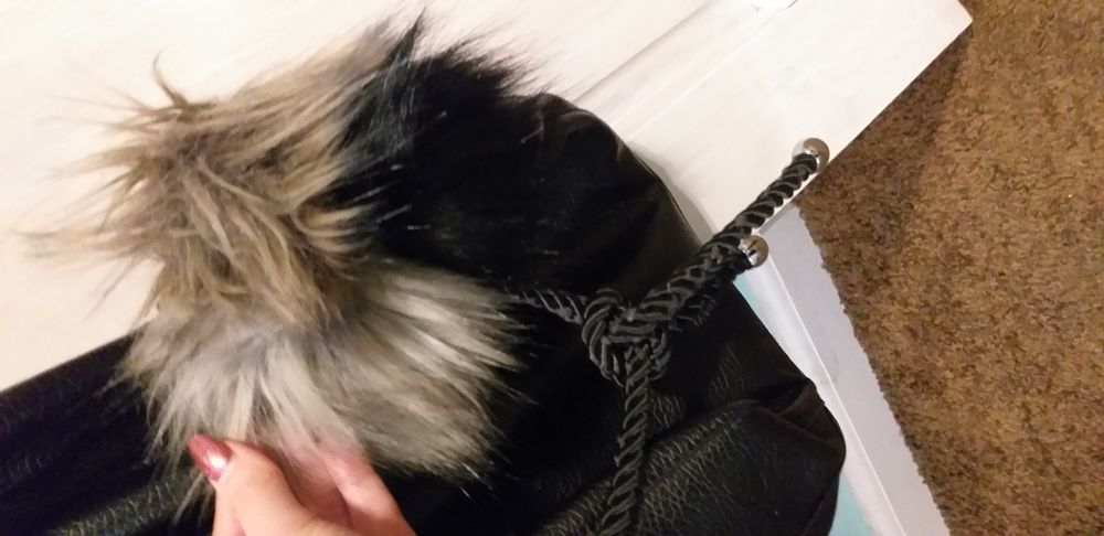 Super torebka francuska duża czarna