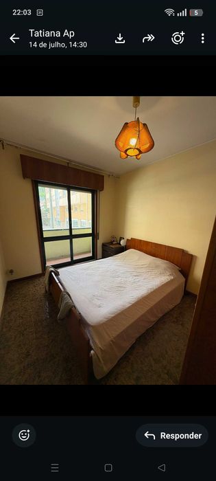 ARRENDO APARTAMENTO T3 a estudantes junto a estação metro da casa da musica no porto