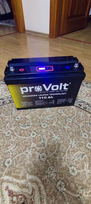 Акумулятор liFepo4 110 ампер 12 вольтсмарт бмс