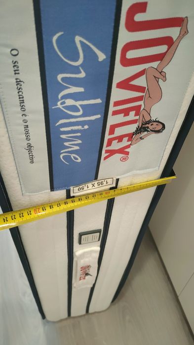 Colchão Viscoelástico Joviflex Sublime 1,95x1,50 com estrado