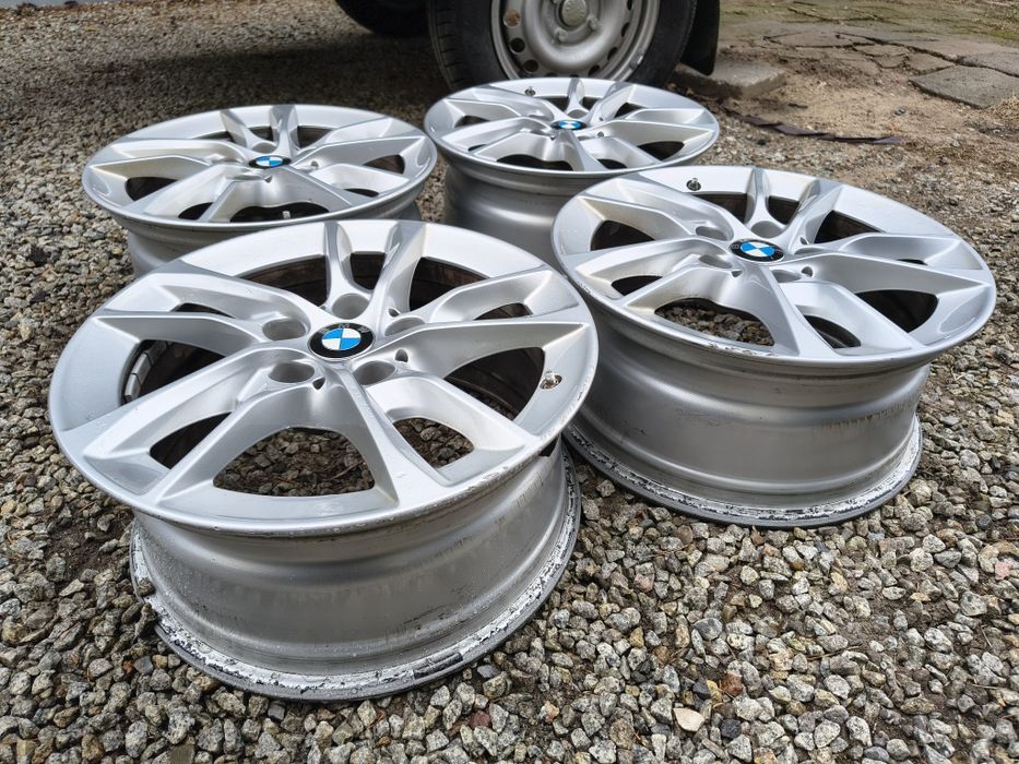 BMW E46, F46 felgi aluminiowe 16 cali z czujnikami..