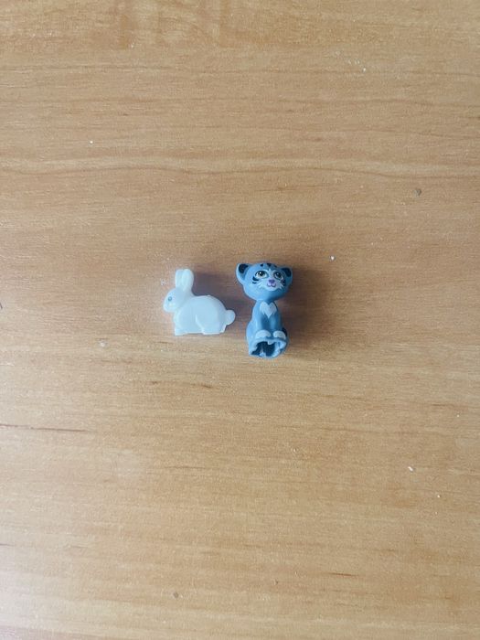 LEGO lego kot kotek królik króliczek