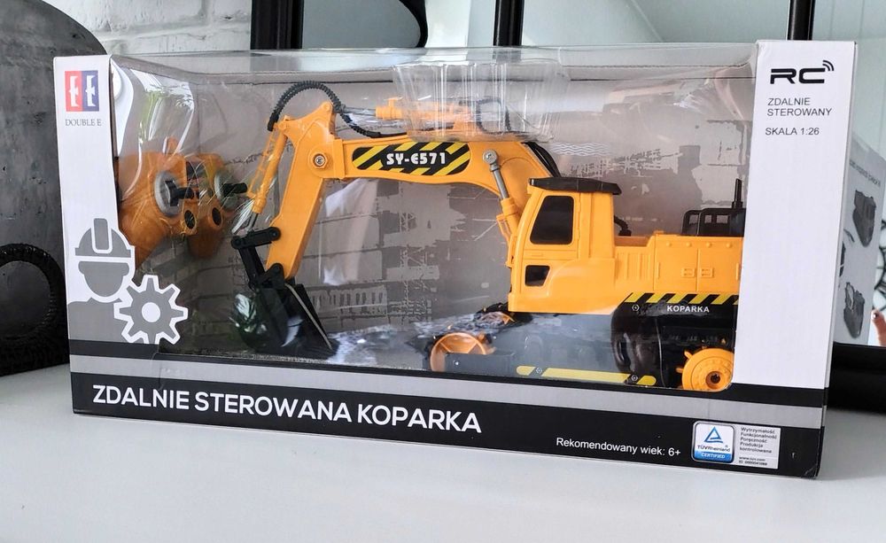 Koparka zdalnie sterowana