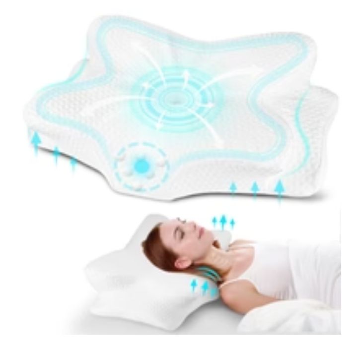 Poduszka MewVeer z pianki Memory Poduszka pod szyję, Poduszka ergonomi