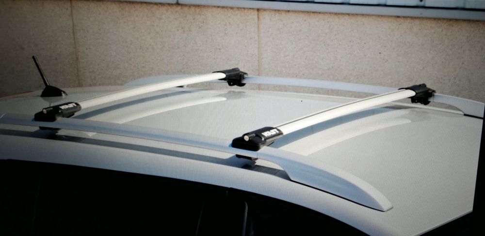 Barras tejadilho Hast Railing aberta 1. 20 m para vários carros.
