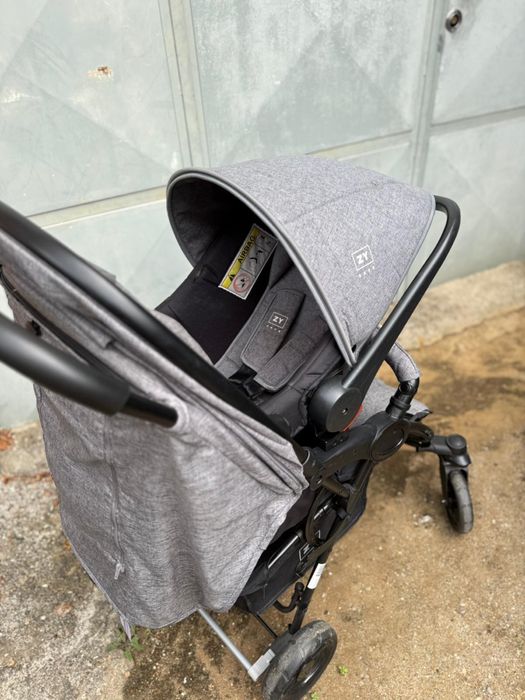 Conjunto zippy safe duo (carrinho + ovo)