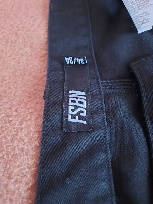 Чоловічі чорні джинси, брюки, штани FSBN FishBone New Yorker ( W34/L34)