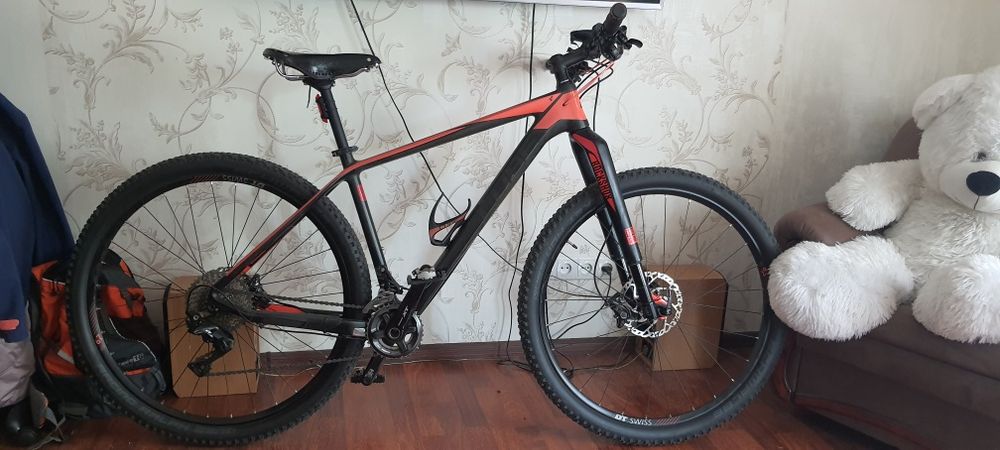 Карбоновый CUBE reaction велосипед