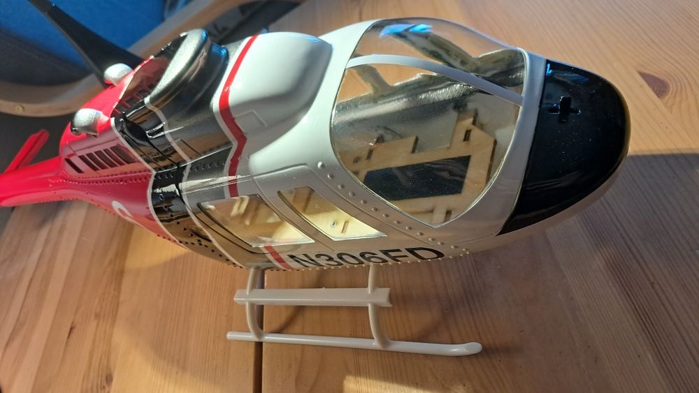 Bell 206 Jet Ranger Fly wing kadłub śmigłowca  rc