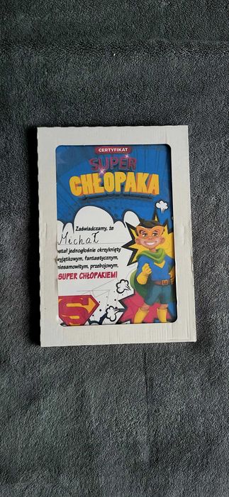 Obrazek na Dzien Chłopaka lub urodziny Personalizowany