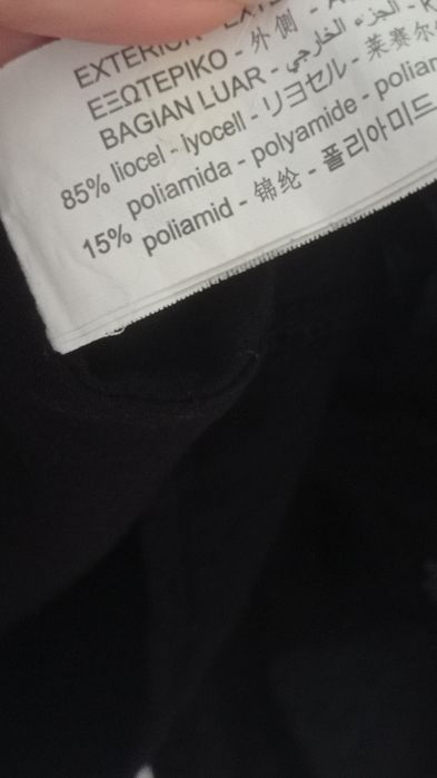 Sukienka Zara czarna r. M jak L