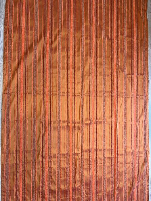Cortinado Laranja Texturado