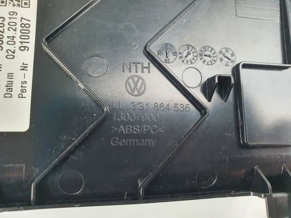 Tampa de Isqueiro Volkswagen Passat B8 3G1864571F