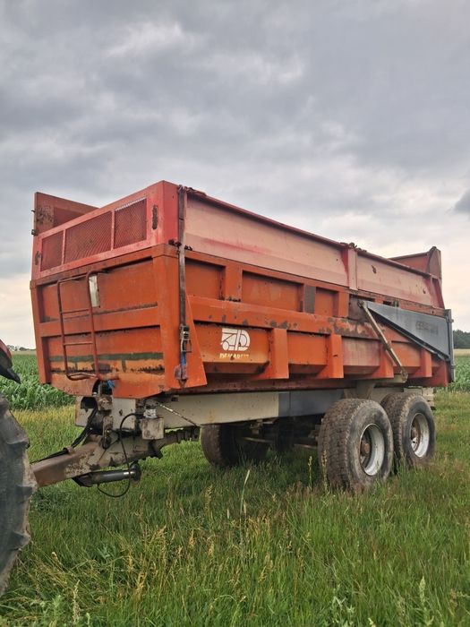 Przyczepa 14 ton ,skrętna oś