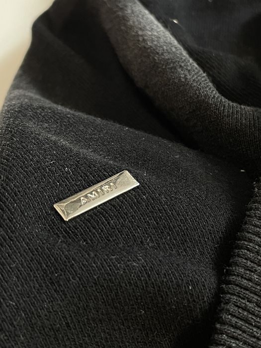 Худі amiri drip drill чорне