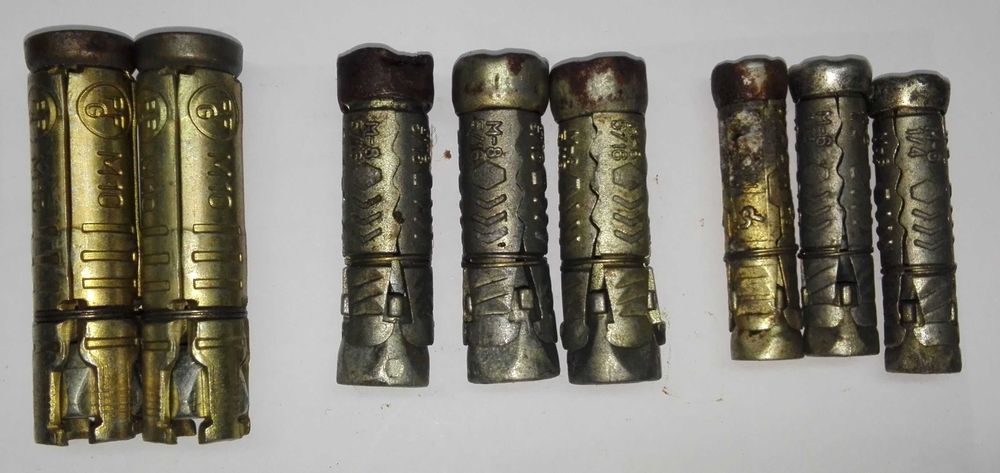 Esticadores, buchas, parafusos e manilha