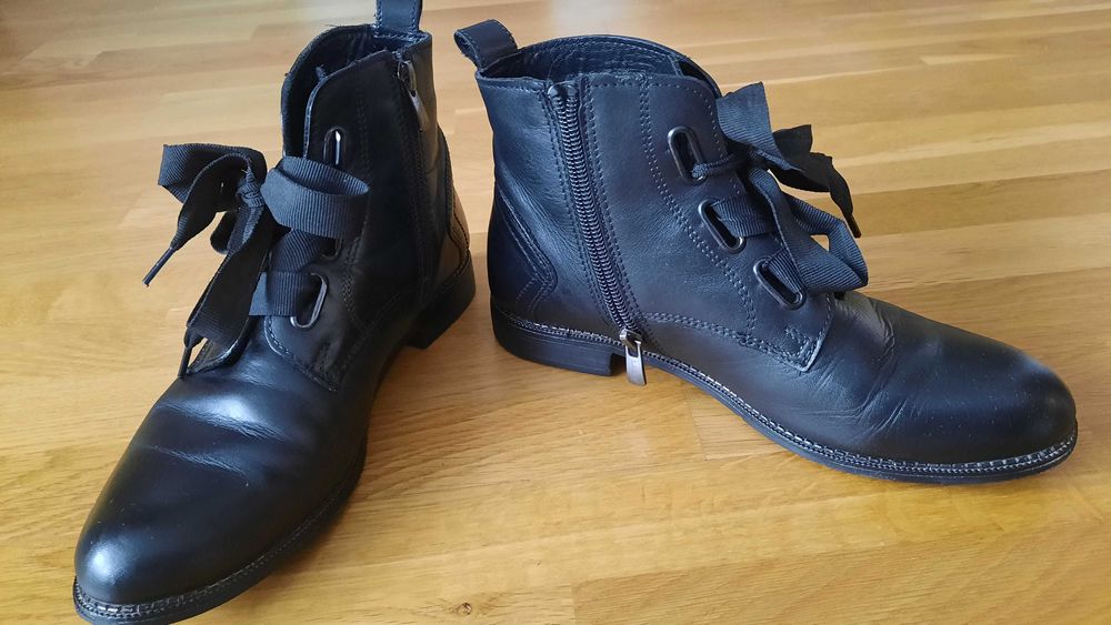 Черевики жіночі шкіряні